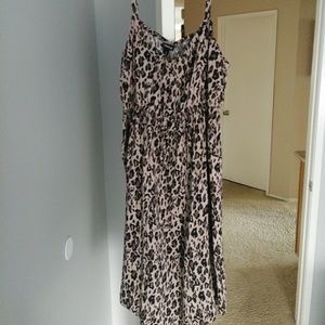 Dress...cheetah print dress new never worn